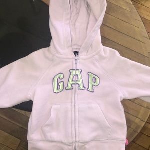 babyGap hooded fleece jacket